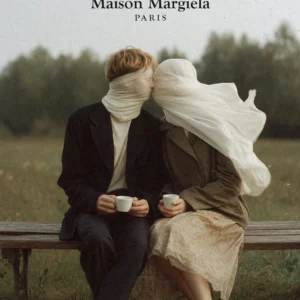maison margiela campaign ai luxury anonymity